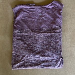 Mens Lululemon purple tank top